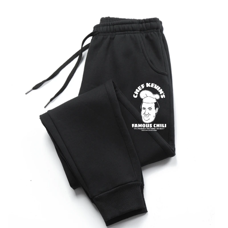 Chef Kevin'S Famous Chili Print Male sweatpants Summer Loose Cotton Men trousers High Quality Loose pants Clothes Oversized Casu
Chef Kevin'S Famous Chili Print Male sweatpants Summer Loose Cotton Men trousers High Quality Loose pants Clothes Oversized Casu
