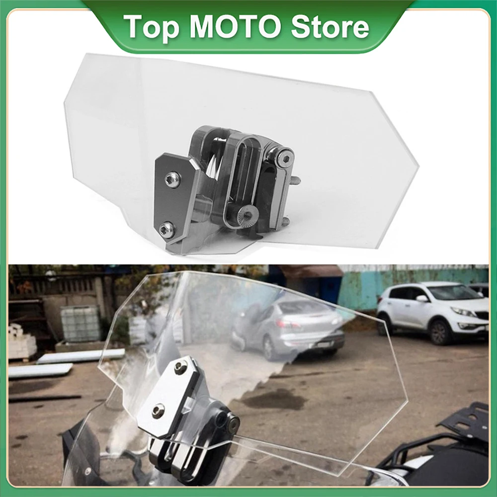 For Kawasaki BMW Ducati Honda Benelli Triumph Yamaha Heighten Motorcycle Universal Clear Windscreen Wind Deflector Windshield
For Kawasaki BMW Ducati Honda Benelli Triumph Yamaha Heighten Motorcycle Universal Clear Windscreen Wind Deflector Windshield