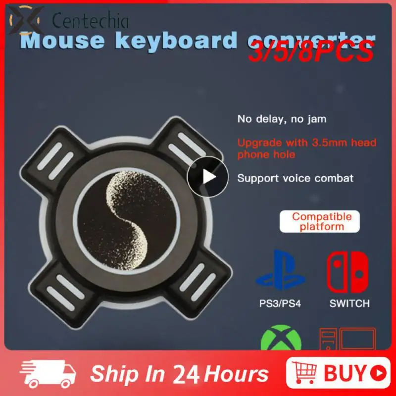 3/5/8PCS Converter Adapter Small Size Conversion Box Abs Material Simply Plug And Play Keyboard Mouse Converter
3/5/8PCS Converter Adapter Small Size Conversion Box Abs Material Simply Plug And Play Keyboard Mouse Converter