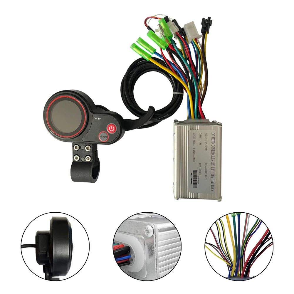 36/48V 15A 250/350W Dual Mode Controller+V889 Display Control Panel For Kugoo Electric Scooter Ebike Replacement Parts
36/48V 15A 250/350W Dual Mode Controller+V889 Display Control Panel For Kugoo Electric Scooter Ebike Replacement Parts