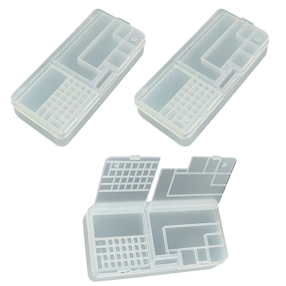 Double layer Transparent Plastic Storage Box Organizer Perfect for Cosmetics Jewelry Small Tools and Components (3PCS)
Double layer Transparent Plastic Storage Box Organizer Perfect for Cosmetics Jewelry Small Tools and Components (3PCS)