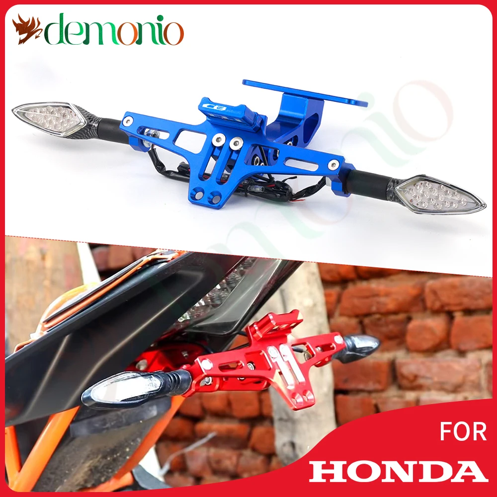 For Honda CB650R CB Black Yellow 2019 2020 Universal CNC Motorcycle Adjustable Angle Aluminum License Number Plate Frame Blue
For Honda CB650R CB Black Yellow 2019 2020 Universal CNC Motorcycle Adjustable Angle Aluminum License Number Plate Frame Blue