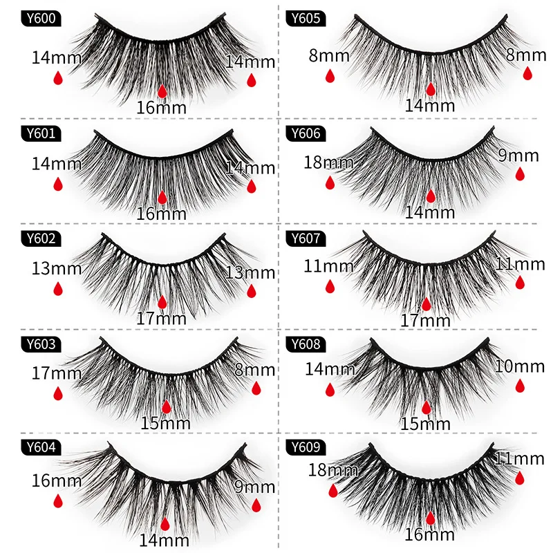 10Pair Fake Eyelashes Faux Mink Eyelashes Natural Long False Eyelashes Dramatic Fake Lashes Makeup Extension Faux Cils Maquiagem 
10Pair Fake Eyelashes Faux Mink Eyelashes Natural Long False Eyelashes Dramatic Fake Lashes Makeup Extension Faux Cils Maquiagem