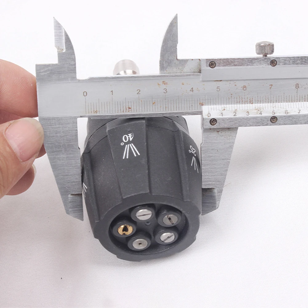 5-in-1 Adjustable Pressure Washer Nozzle Multi Rotating 1/4in Quick Connector Garden Washer Cleaner Water Gun Parts Hose Nozzle
5-in-1 Adjustable Pressure Washer Nozzle Multi Rotating 1/4in Quick Connector Garden Washer Cleaner Water Gun Parts Hose Nozzle