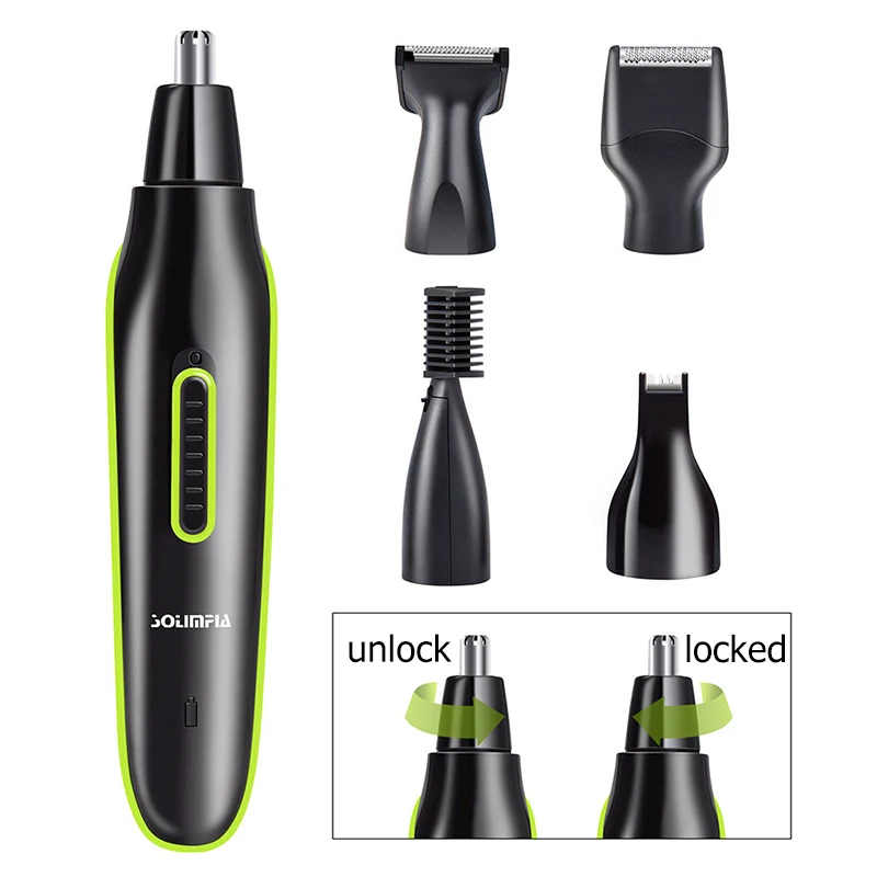 Home Electric Nose Hair Trimmer USB Rechargeable Cordless Beard Trimmer Men's and Women's Household Eyebrow Shaver
Home Electric Nose Hair Trimmer USB Rechargeable Cordless Beard Trimmer Men's and Women's Household Eyebrow Shaver
