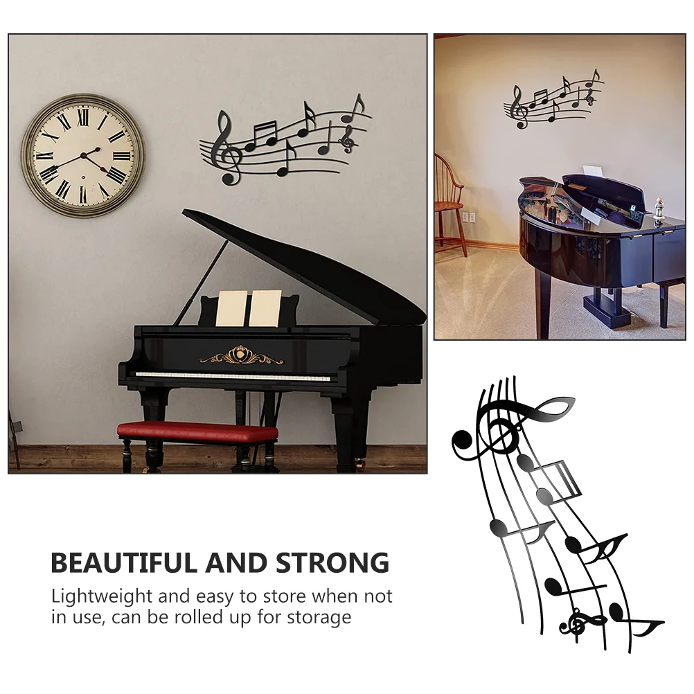 Подвеска в виде музыкальной ноты 
Подвеска в виде музыкальной ноты