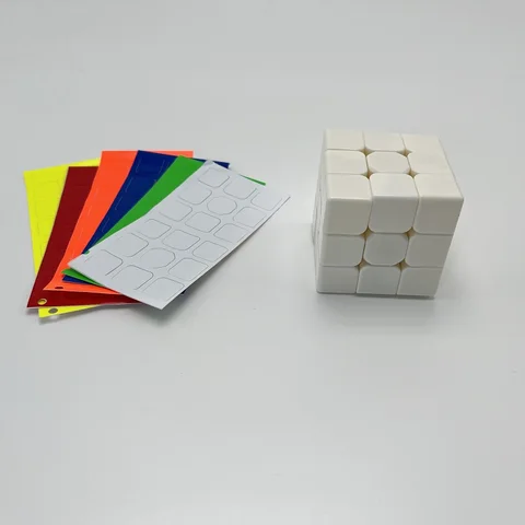 [Picube] без наклейки DIY 3x3x3 магический куб черный корпус с пластиковым комплектом цвет 3x3 профессиональный магический куб пазл игрушки для детей