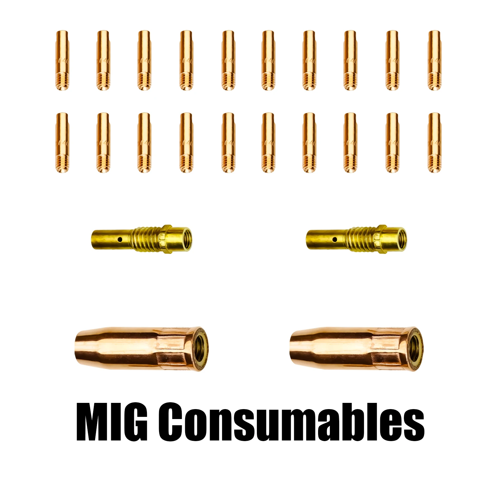 SSimder 15AK MIG Welding Consumables 24Pcs for MIG MAG Devices with 15AK / MB-15 MIG Welding Torch
SSimder 15AK MIG Welding Consumables 24Pcs for MIG MAG Devices with 15AK / MB-15 MIG Welding Torch