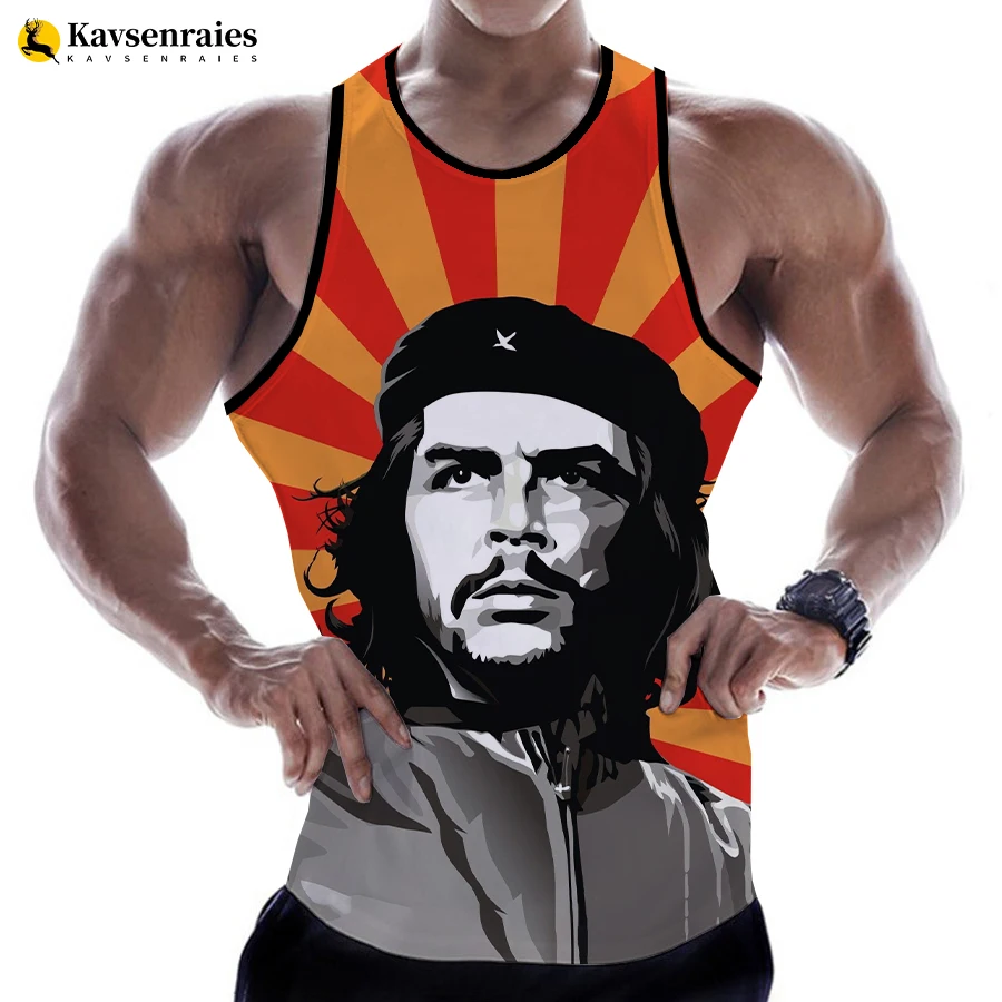 National Hero Che Guevara Fashion Summer Men Women 3D Tank Tops Sleeveless Harajuku Personality 3D Printed Beach Tops Tees
National Hero Che Guevara Fashion Summer Men Women 3D Tank Tops Sleeveless Harajuku Personality 3D Printed Beach Tops Tees