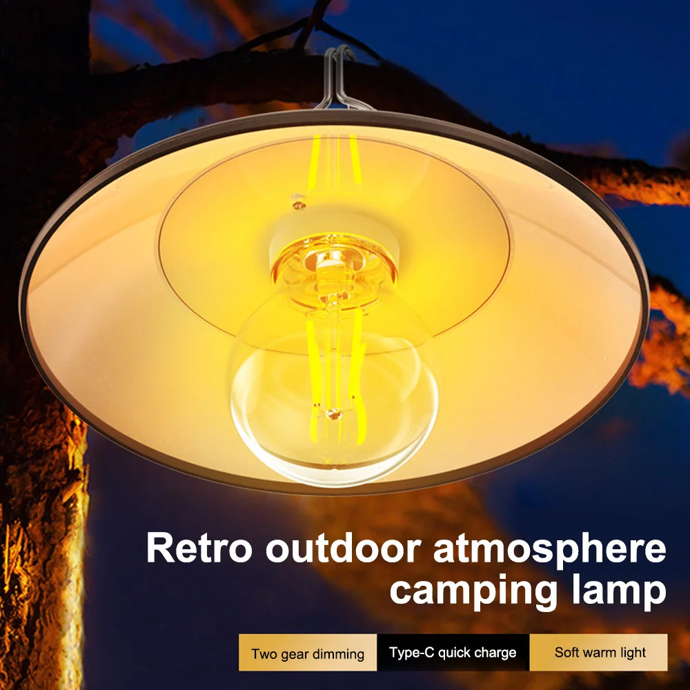 Retro Camping Light Flashlight Rechargeable Lantern LED Work Lamp Outdoor Hanging Tent Light Bulb Fishing Light Emergency Light
Retro Camping Light Flashlight Rechargeable Lantern LED Work Lamp Outdoor Hanging Tent Light Bulb Fishing Light Emergency Light