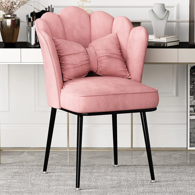 Pink Luxury Dining Chair Nordic Bedroom Backrest Dressing Chair Manicure Design Balcony Leather Silla Comedor Italian Furniture
Pink Luxury Dining Chair Nordic Bedroom Backrest Dressing Chair Manicure Design Balcony Leather Silla Comedor Italian Furniture