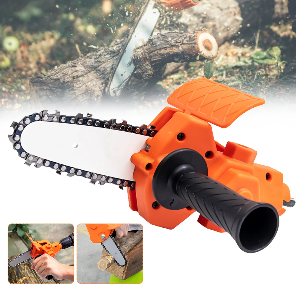 4 Inch Portable Electric Drill to Electric Chain Saw Converter Adapter Conversion Head for Electric Drills Woodworking Tools
4 Inch Portable Electric Drill to Electric Chain Saw Converter Adapter Conversion Head for Electric Drills Woodworking Tools