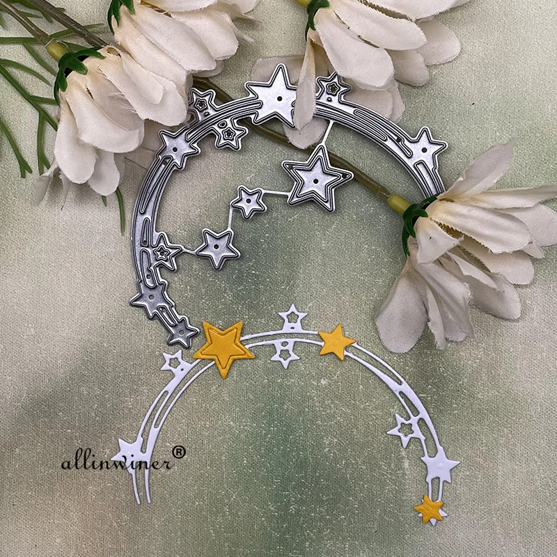 Star ring decoration Metal Cutting Dies Stencils Die Cut for DIY Scrapbooking Album Paper Card Embossing
Star ring decoration Metal Cutting Dies Stencils Die Cut for DIY Scrapbooking Album Paper Card Embossing
