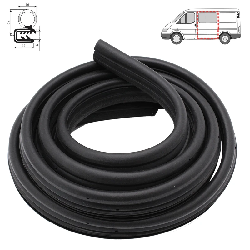 For Ford Transit Mk7 Front Sliding Door Weatherstrip Rubber Seal Front Right / Left 2006-2013 1555296 4467595
For Ford Transit Mk7 Front Sliding Door Weatherstrip Rubber Seal Front Right / Left 2006-2013 1555296 4467595