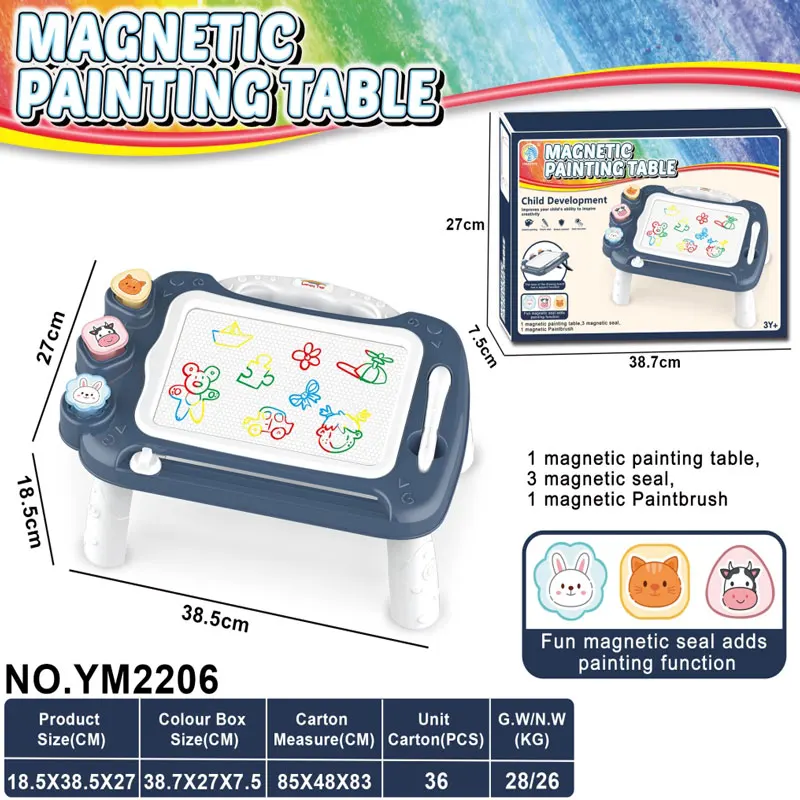 Color Magnetic Painting Desk Write Drawing Board Painting Graffiti Board Magic Board Multi Educational Toys For Children Gifts
Color Magnetic Painting Desk Write Drawing Board Painting Graffiti Board Magic Board Multi Educational Toys For Children Gifts