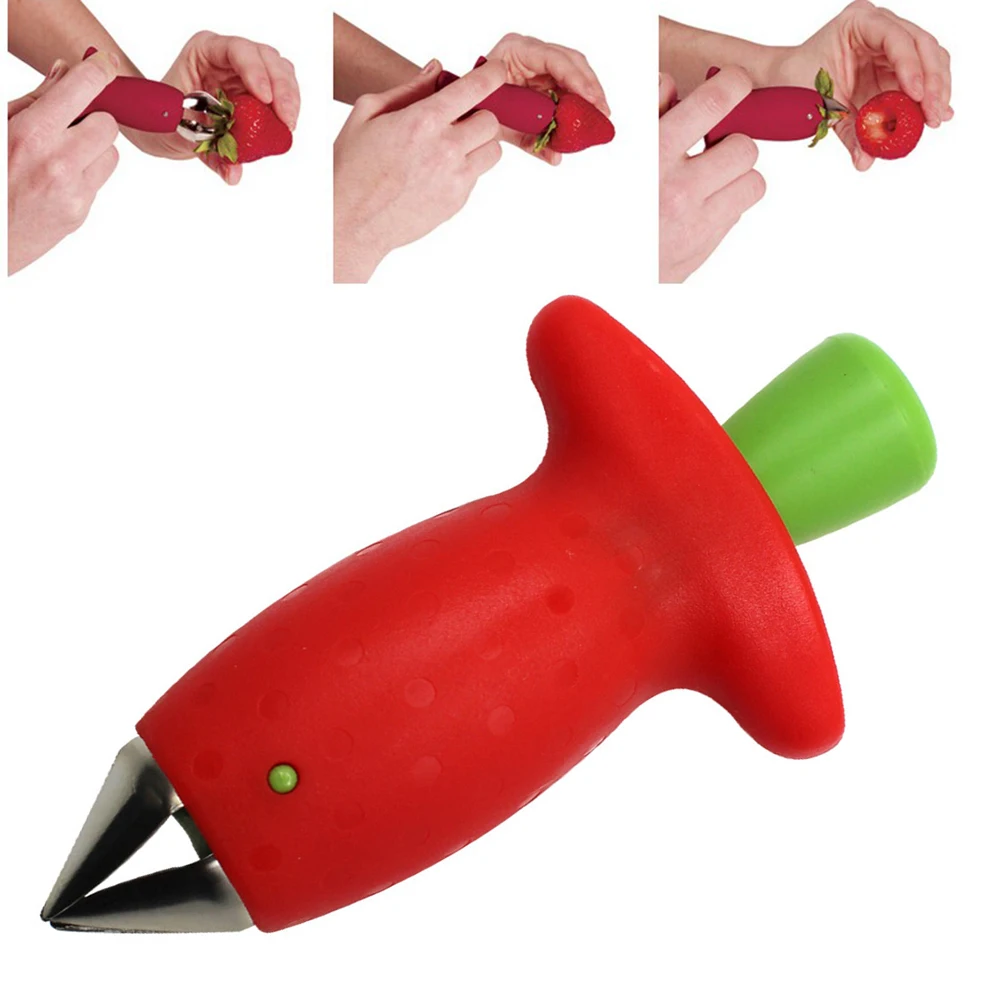 Strawberry Hullers Metal Plastic Fruit Leaf Remover Tomato Stalks Strawberry Knife Stem Remover Gadget Kitchen Cooking Tool
Strawberry Hullers Metal Plastic Fruit Leaf Remover Tomato Stalks Strawberry Knife Stem Remover Gadget Kitchen Cooking Tool