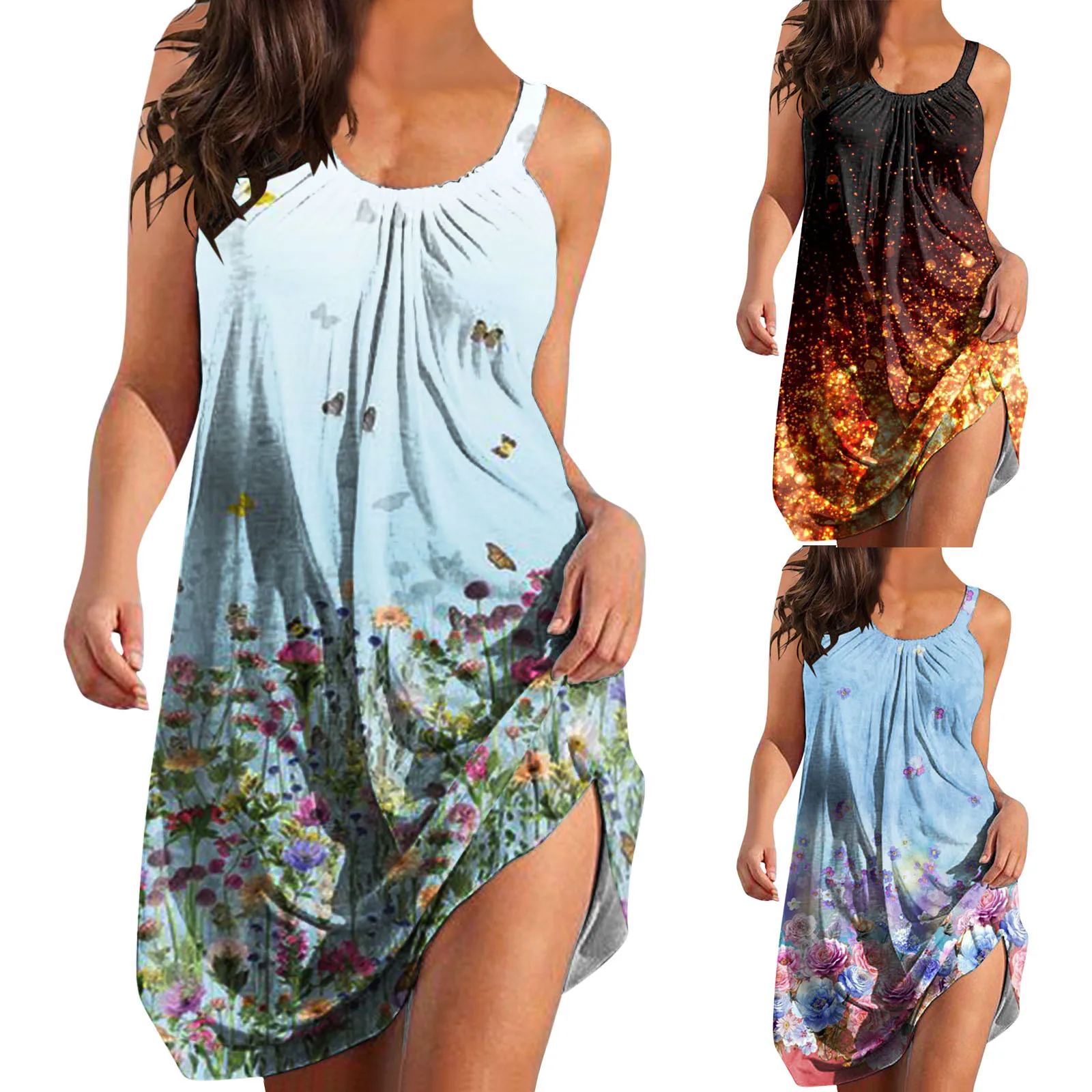 Полуофициальные платья, женское пляжное платье, накидка, повседневные Летние Платья-макси для отпуска с открытой спиной, короткие женские платья 
Полуофициальные платья, женское пляжное платье, накидка, повседневные Летние Платья-макси для отпуска с открытой спиной, короткие женские платья