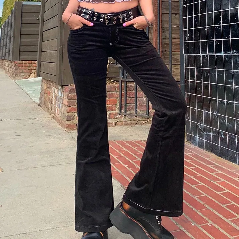 Flared Trousers Women Summer Autumn Elegant Women's Flared Wide Legs Pants High Waist Long Trousers Female Skinny Streetwear
Flared Trousers Women Summer Autumn Elegant Women's Flared Wide Legs Pants High Waist Long Trousers Female Skinny Streetwear