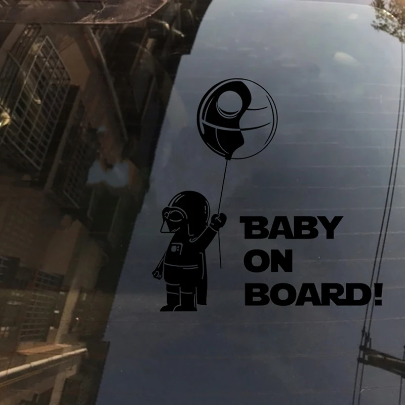 

Астронавт малыш на борту креативная Автомобильная наклейка узор бампер внешние виниловые наклейки автомобильные аксессуары