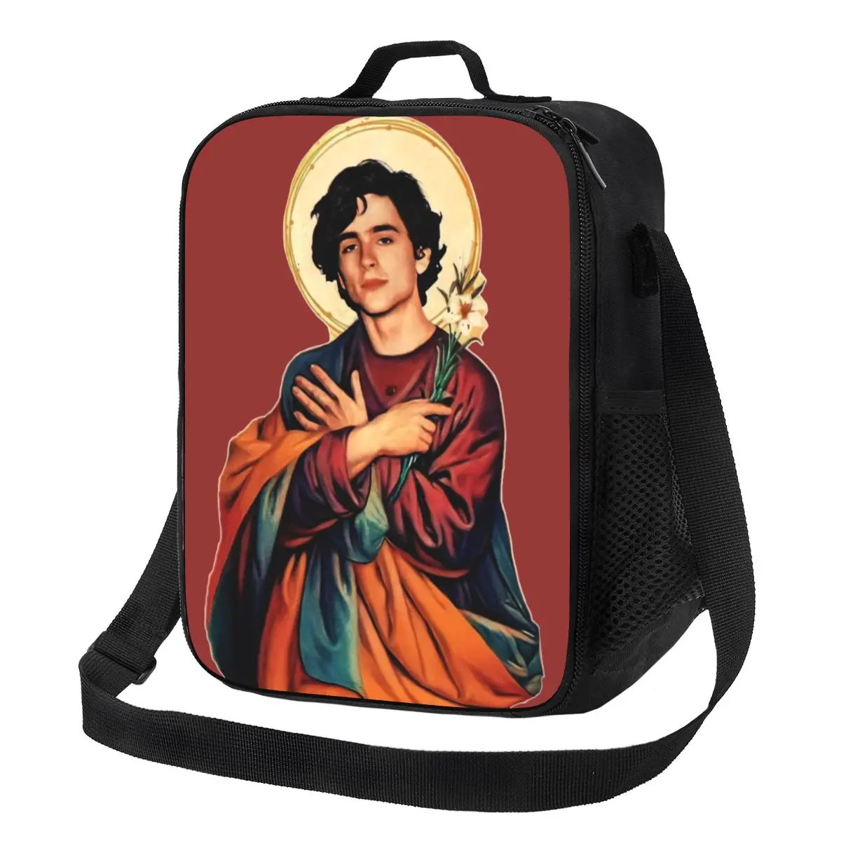 Saint Timothee Chalamet Insulated Lunch Bag for Women 90s TV Actor Thermal Cooler Bento Box Office Picnic Travel
Saint Timothee Chalamet Insulated Lunch Bag for Women 90s TV Actor Thermal Cooler Bento Box Office Picnic Travel