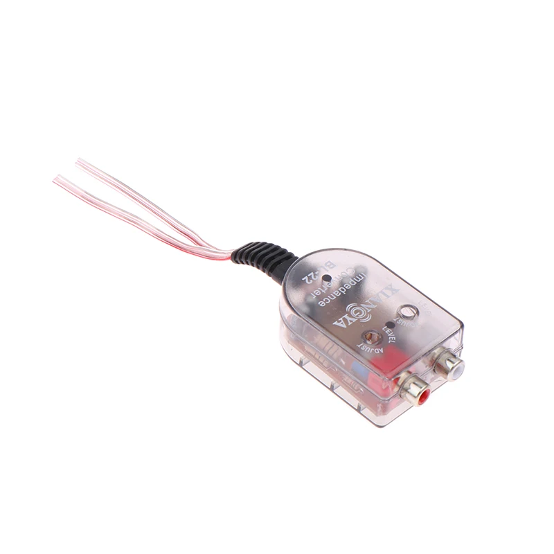 Адаптер для автомобильного динамика на RCA, аудиоусилитель с высоким и низким разъемами 
Адаптер для автомобильного динамика на RCA, аудиоусилитель с высоким и низким разъемами