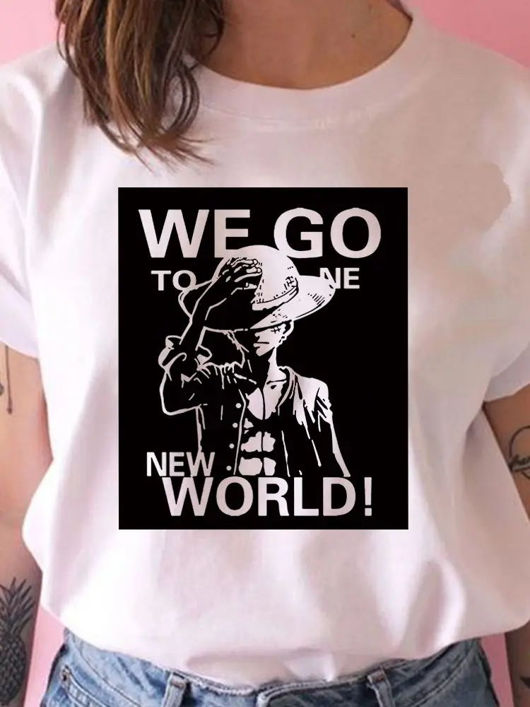 T-Shirt Summer Women One Piece New Products Casual Harajuku Trendy All-Match White Comfy Tshirt Cartoon Monkey D. Luffy Basic
T-Shirt Summer Women One Piece New Products Casual Harajuku Trendy All-Match White Comfy Tshirt Cartoon Monkey D. Luffy Basic