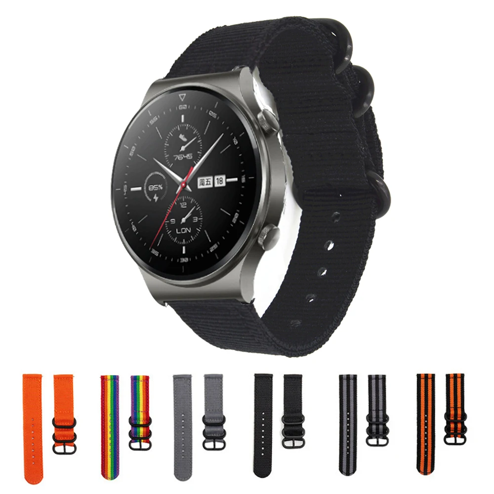 For Huawei GT 2 Pro Watch Bracelet 22mm Nylon Sport Strap For Huawei GT 2 46mm/GT 2E/Honor Magic/Amazfit GTR 2 Smart Watch Band
For Huawei GT 2 Pro Watch Bracelet 22mm Nylon Sport Strap For Huawei GT 2 46mm/GT 2E/Honor Magic/Amazfit GTR 2 Smart Watch Band