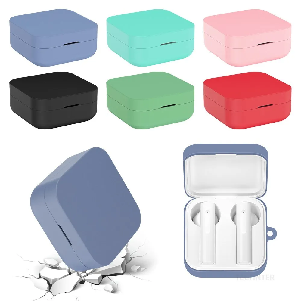 2 in 1 Protective Earphone Cover Sleeve For Xiaomi Soft Silicone Case For Xiaomi Air 2 SE Mi True Wireless Headphone Basic
2 in 1 Protective Earphone Cover Sleeve For Xiaomi Soft Silicone Case For Xiaomi Air 2 SE Mi True Wireless Headphone Basic