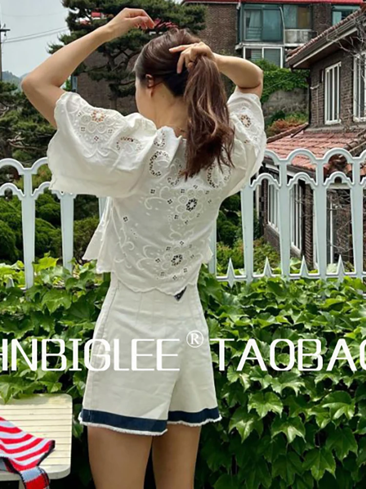 High Quality Summer Women Fashion Runway Designer High Waist Wide Leg Shorts Cotton A-Line Cowboy Shorts
High Quality Summer Women Fashion Runway Designer High Waist Wide Leg Shorts Cotton A-Line Cowboy Shorts