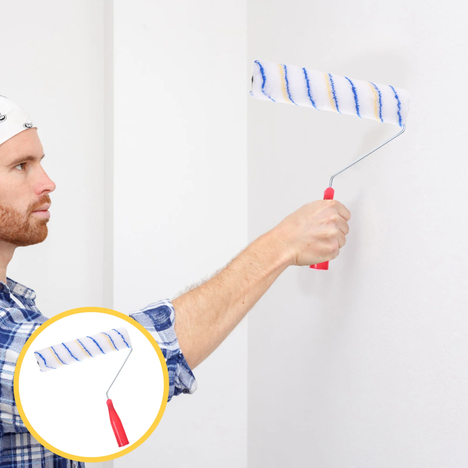 Roller Brush Professional Wall Painting Roller Brush Roller Tools for House Repair and Professional Agriculture shelter
Roller Brush Professional Wall Painting Roller Brush Roller Tools for House Repair and Professional Agriculture shelter