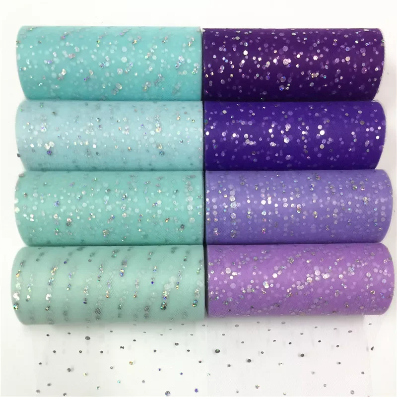 Sequin Tulle Roll 25 Yards 15cm Spool Tutu Fabric Wedding Decoration Organza Laser DIY Crafts Birthday Party Supplies
Sequin Tulle Roll 25 Yards 15cm Spool Tutu Fabric Wedding Decoration Organza Laser DIY Crafts Birthday Party Supplies