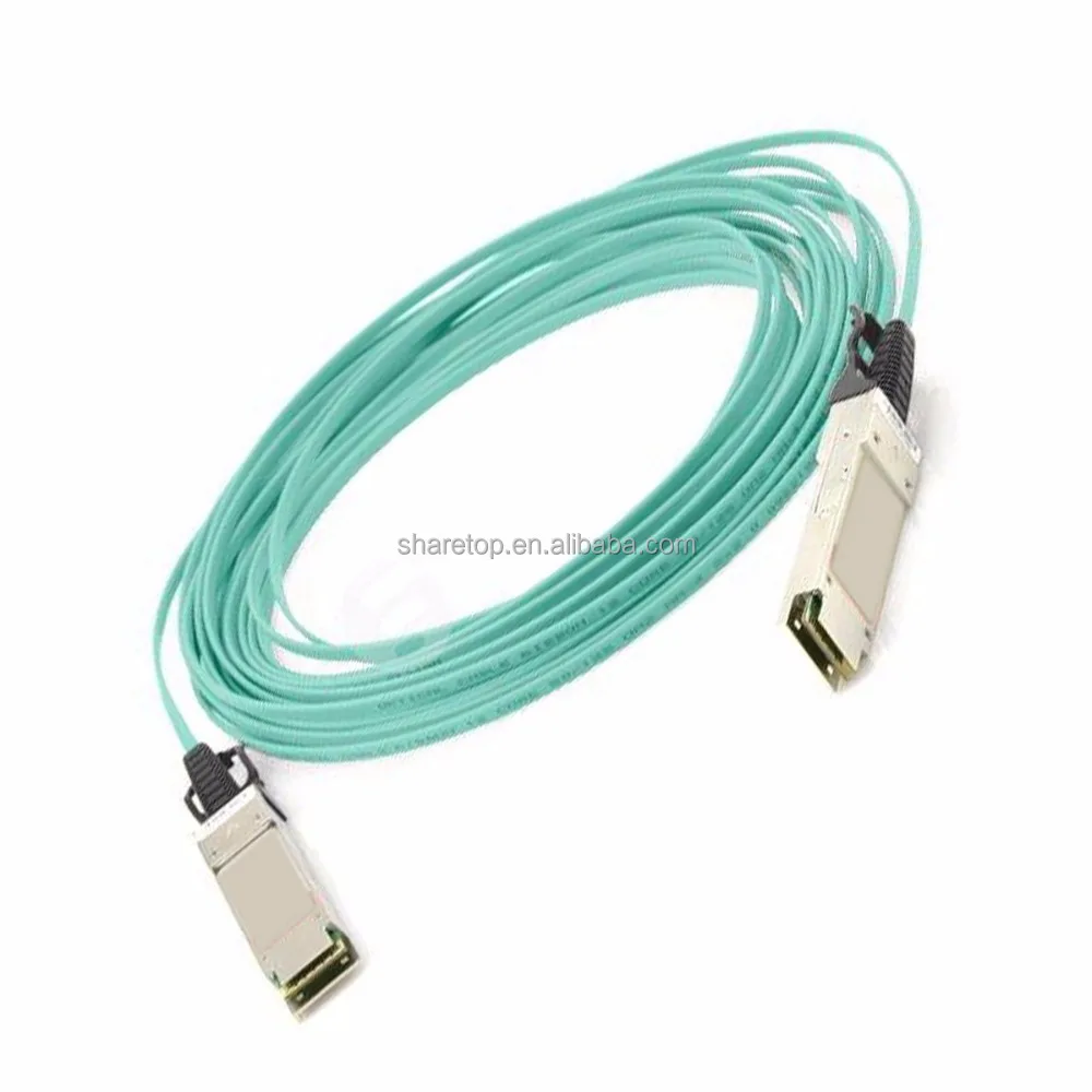 100G QSFP28 4x25Gbps Active Optical Cable 100G QSFP28 AOC Optical Module 
100G QSFP28 4x25Gbps Active Optical Cable 100G QSFP28 AOC Optical Module
