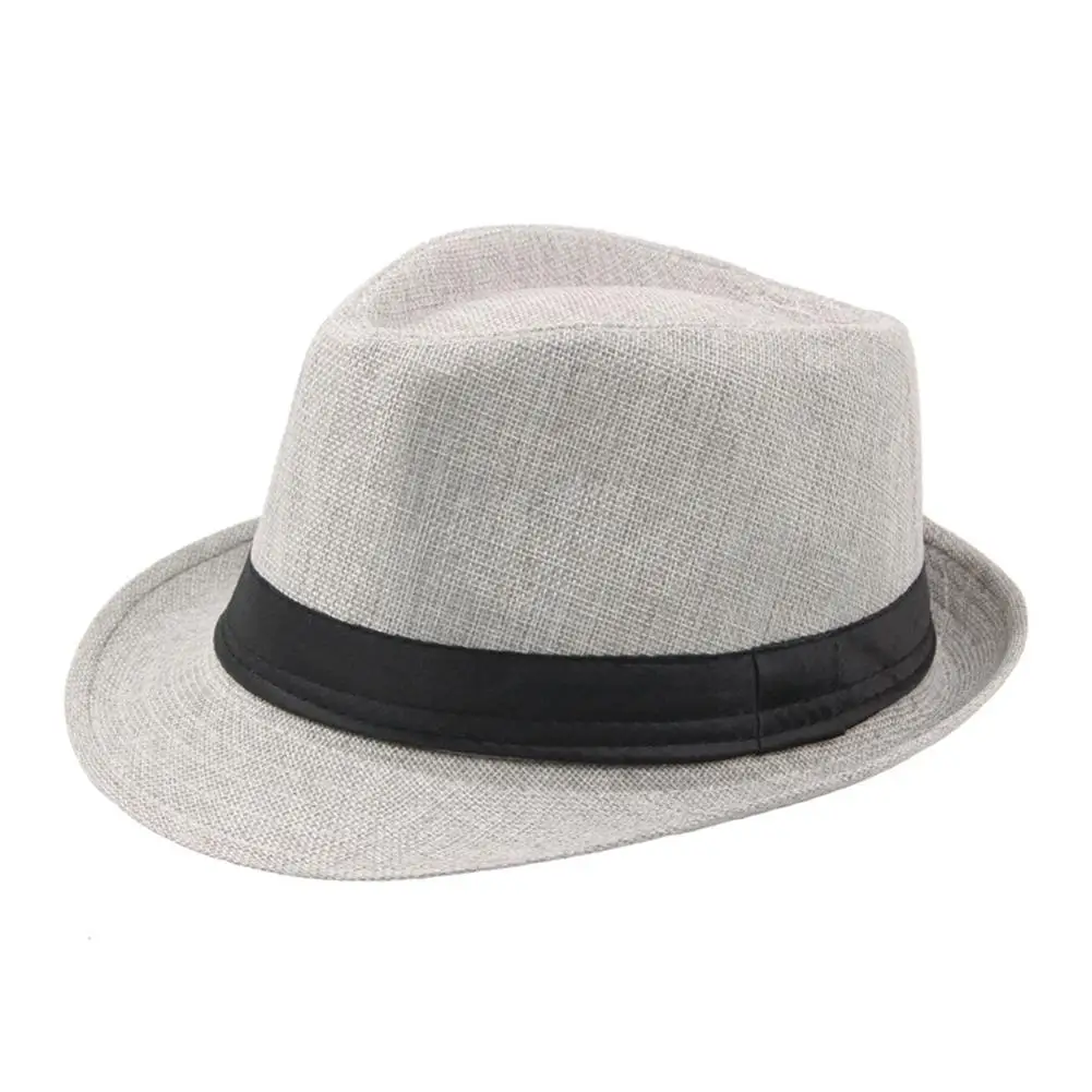 Fedora Hat Wide Brim Sun Protection Solid Color Panama Cap Boater Summer Beach Sunhat for Vacation
Fedora Hat Wide Brim Sun Protection Solid Color Panama Cap Boater Summer Beach Sunhat for Vacation
