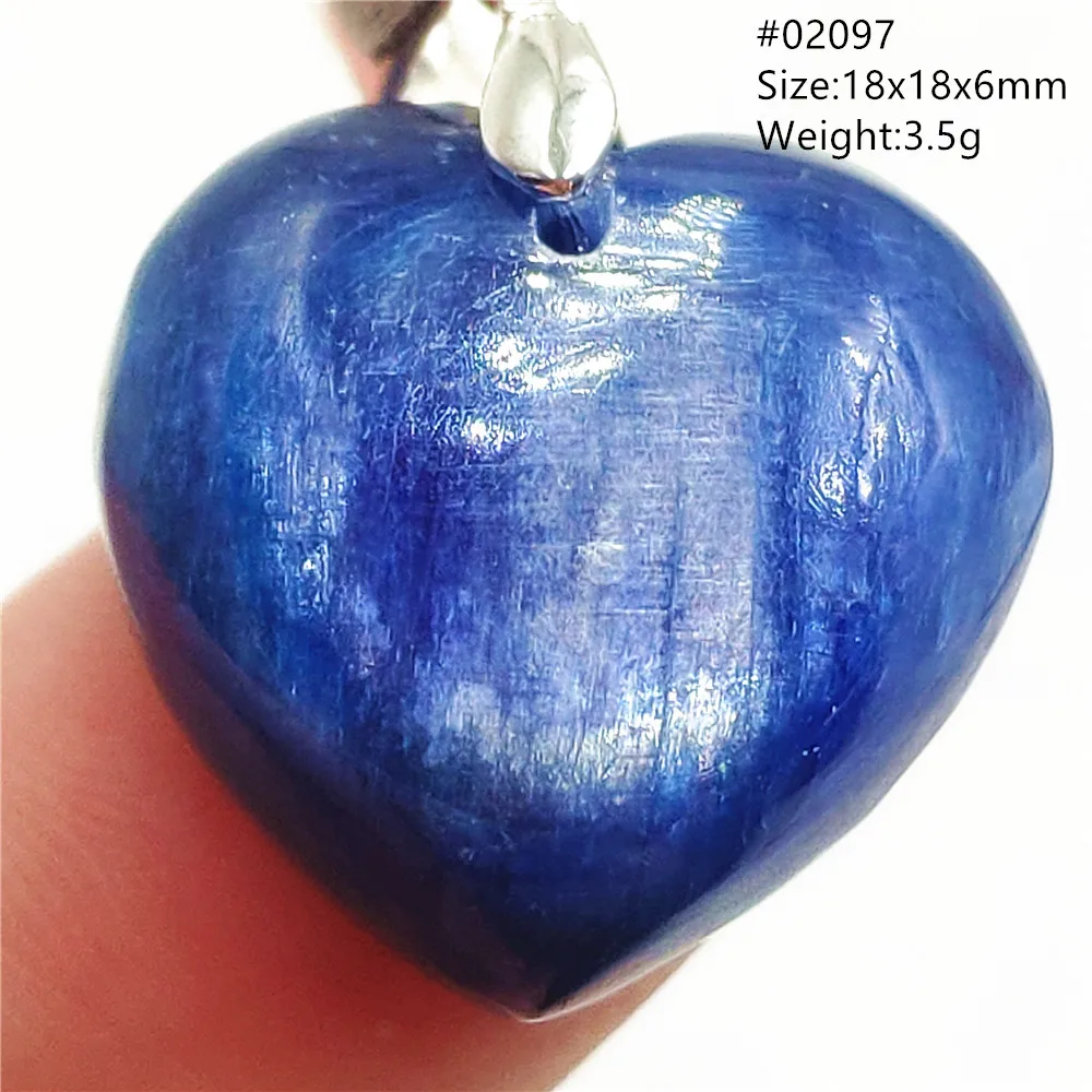 Natural Blue Kyanite Heart Pendant Gemstone Cat Eye Bead Women Men Rare Kyanite Necklace Fashion Jewelry AAAA
Natural Blue Kyanite Heart Pendant Gemstone Cat Eye Bead Women Men Rare Kyanite Necklace Fashion Jewelry AAAA