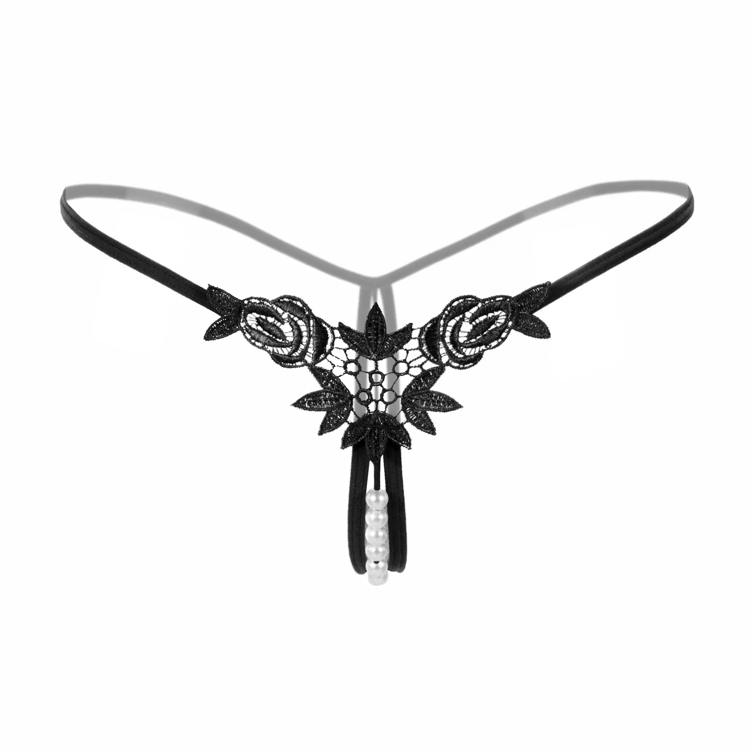 Fashion Embroidery G-string Black Color Pearl Panties Women Underwear Sexy Lingerie Lace Thongs Low Waist Bowknot Strings Brifs
Fashion Embroidery G-string Black Color Pearl Panties Women Underwear Sexy Lingerie Lace Thongs Low Waist Bowknot Strings Brifs