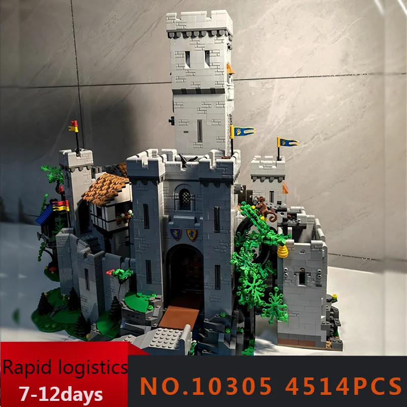 New Creative 10305 Castle Knights bricks DIY Military War 4514PCS Icon Building Blocks Toys for Kids Christmas Gifts 
New Creative 10305 Castle Knights bricks DIY Military War 4514PCS Icon Building Blocks Toys for Kids Christmas Gifts