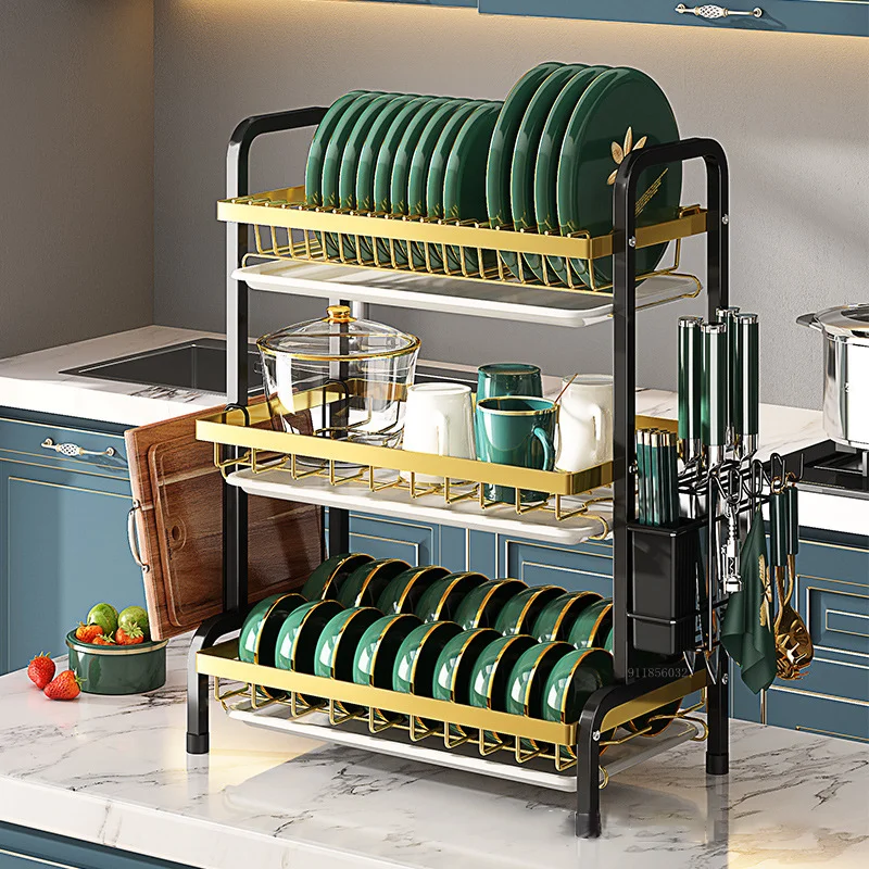 New Dishes Kitchen Household Rack Draining Quality Storage Layer Dish Bowl Three Storage Steel Washing Stainless Top Rack Dish
New Dishes Kitchen Household Rack Draining Quality Storage Layer Dish Bowl Three Storage Steel Washing Stainless Top Rack Dish