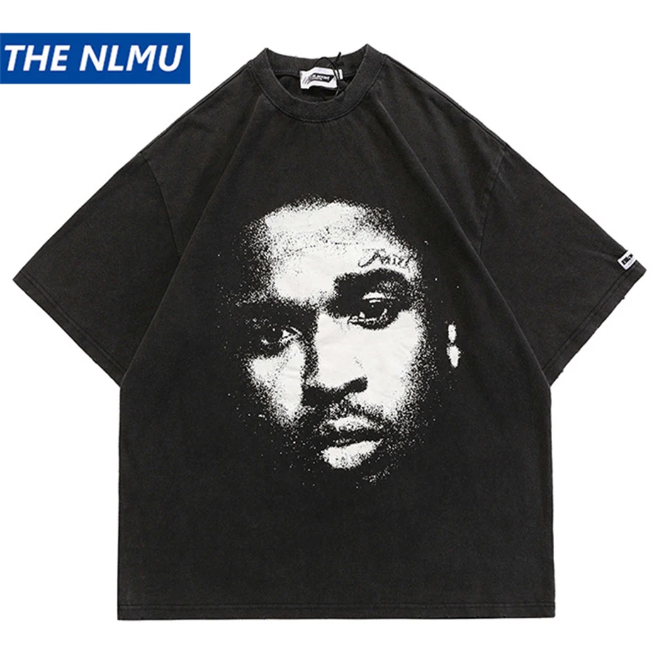 Hip Hop Streetwear Harajuku Oversized T-shirts for Men Printed Black Loose Short Sleeve T Shirt Women y2k Top Tees
Hip Hop Streetwear Harajuku Oversized T-shirts for Men Printed Black Loose Short Sleeve T Shirt Women y2k Top Tees
