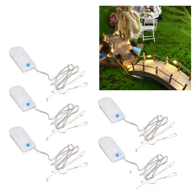 5pcs Mini LED Lights for Dollhouse Romantic DIY Decorative Accessories 1:12 Miniature Dollhouse Light Post for Decoration
5pcs Mini LED Lights for Dollhouse Romantic DIY Decorative Accessories 1:12 Miniature Dollhouse Light Post for Decoration