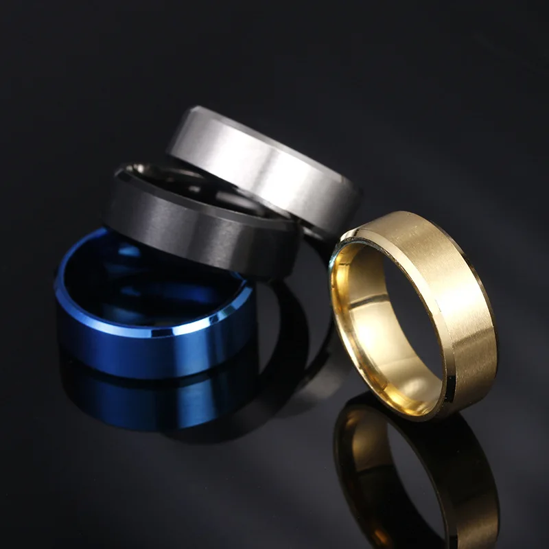 8MM Matte Stainless Steel Men's Ring European and American Style Personality Simple Fashion Jewelry High Quality Jewelry
8MM Matte Stainless Steel Men's Ring European and American Style Personality Simple Fashion Jewelry High Quality Jewelry
