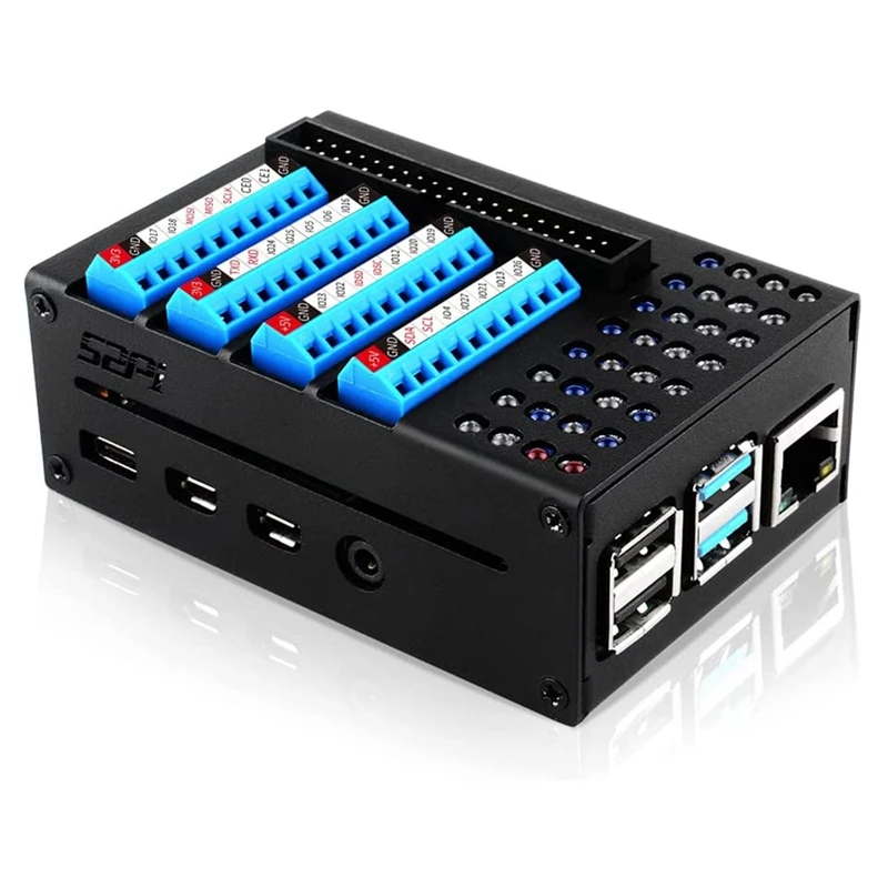For Raspberry Pi GPIO Screw Terminal Block Breakout Board HAT Kit With GPIO Status LED,GPIO Expansion Board Module
For Raspberry Pi GPIO Screw Terminal Block Breakout Board HAT Kit With GPIO Status LED,GPIO Expansion Board Module