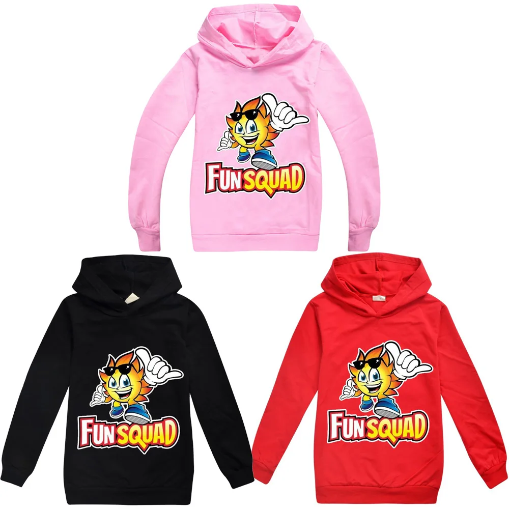 Spring Autumn Boy's Girl's Fun Squad Gaming Hoodies Children Long Sleeve Casual Tops Kids Fun Squad Game Sweatshirts 2-14 Years
Spring Autumn Boy's Girl's Fun Squad Gaming Hoodies Children Long Sleeve Casual Tops Kids Fun Squad Game Sweatshirts 2-14 Years