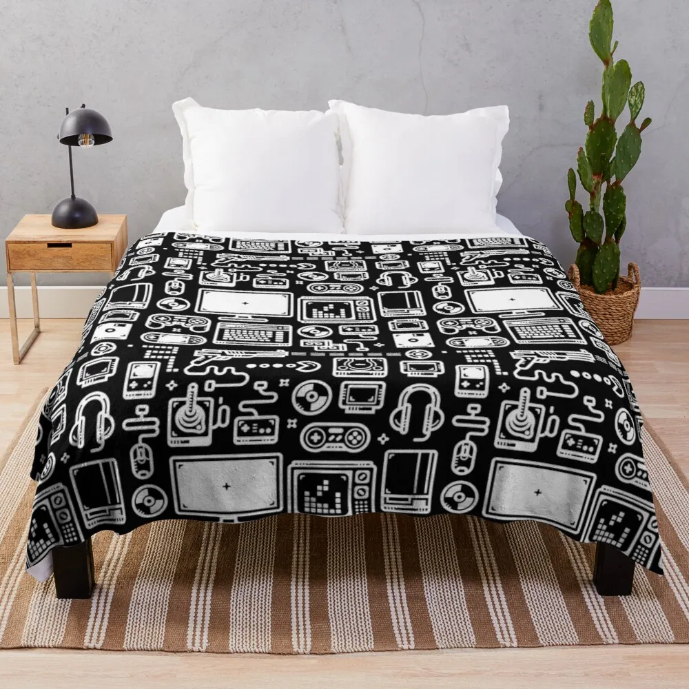Retro Gamer Video Game Consoles, PC's, Controllers, Joysticks and Gamepads Throw Blanket beautiful blankets
Retro Gamer Video Game Consoles, PC's, Controllers, Joysticks and Gamepads Throw Blanket beautiful blankets