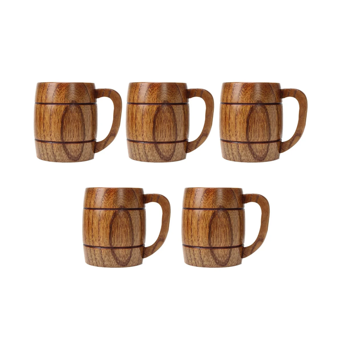 5X 400Ml Classic Style Natural Wood Cup Wooden Beer Mugs Drinking for Party Novelty Gifts Eco-Friendly
5X 400Ml Classic Style Natural Wood Cup Wooden Beer Mugs Drinking for Party Novelty Gifts Eco-Friendly