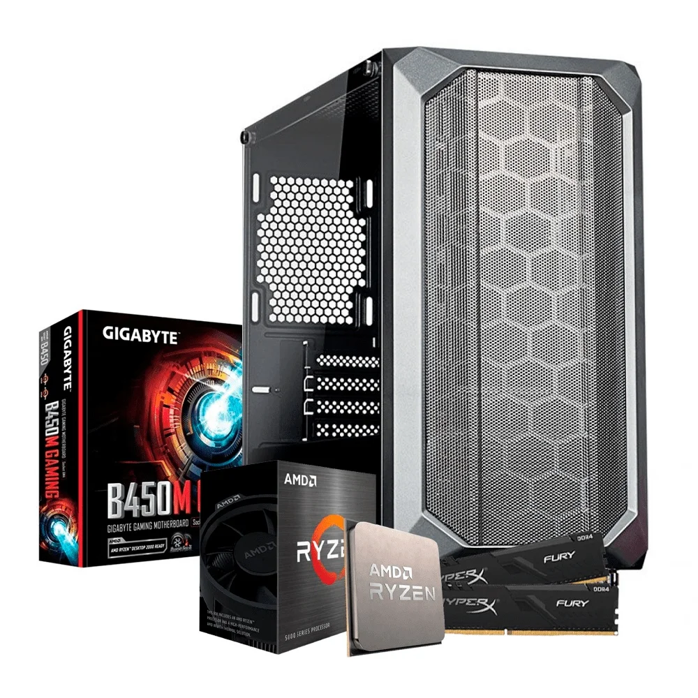 PC Gamer ENIFLER AMD Ryzen Nebula 5 5600G, B450M, 16GB RAM, SSD 240GB NVME
PC Gamer ENIFLER AMD Ryzen Nebula 5 5600G, B450M, 16GB RAM, SSD 240GB NVME