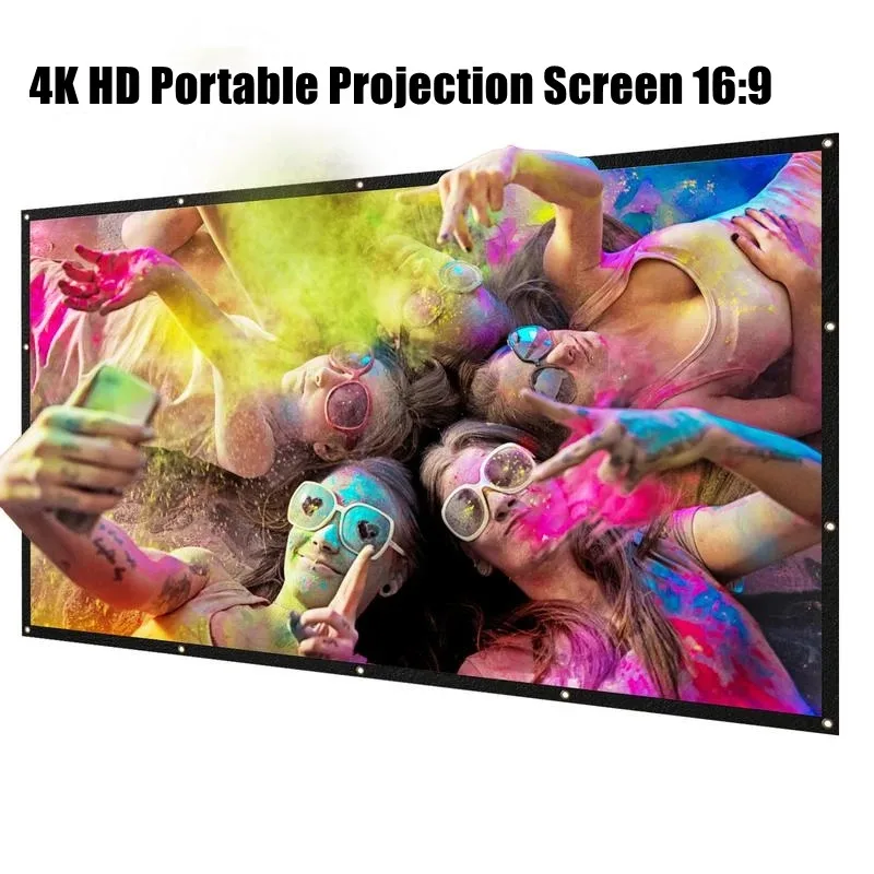 Projection Screen Portable Projector screen 90 inch 180 inch 360 inch 16:9 4k HD Outdoor Movie Screen For Travel Home Theater
Projection Screen Portable Projector screen 90 inch 180 inch 360 inch 16:9 4k HD Outdoor Movie Screen For Travel Home Theater