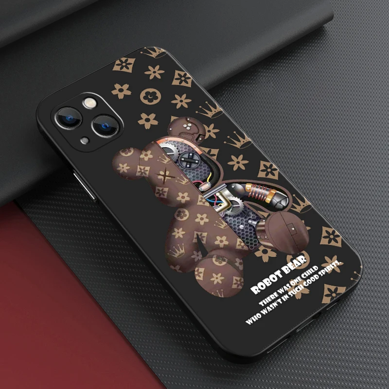 Cute Luxury Bear Phone Case For Apple iPhone 13 12 11 Pro 12 13 Mini X XR XS Max SE 6 6s 7 8 Plus Carcasa Liquid Silicon
Cute Luxury Bear Phone Case For Apple iPhone 13 12 11 Pro 12 13 Mini X XR XS Max SE 6 6s 7 8 Plus Carcasa Liquid Silicon