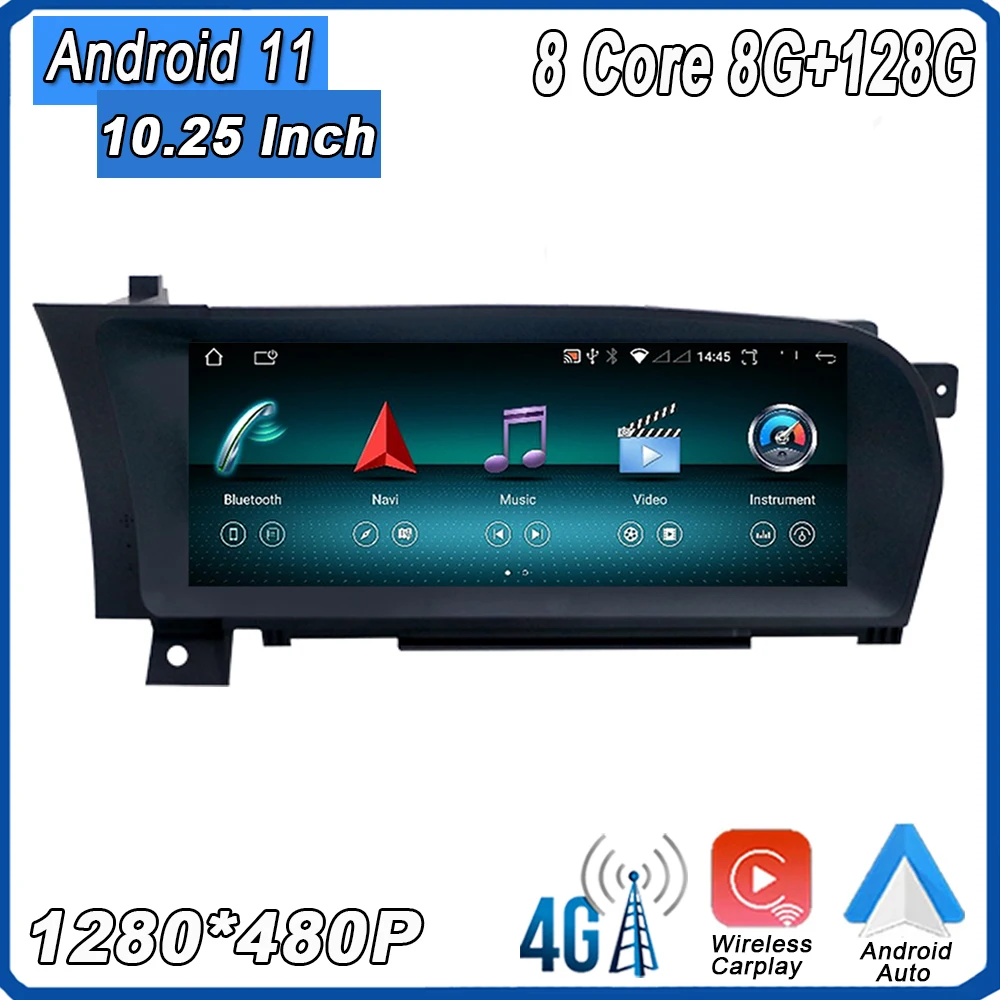 4G LTE 8 Core Car Radio Multimedia Player Android 11 Carplay GPS For Mercedes Benz S Class W221 W222 2005-2013
4G LTE 8 Core Car Radio Multimedia Player Android 11 Carplay GPS For Mercedes Benz S Class W221 W222 2005-2013