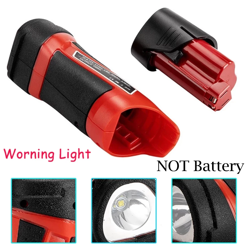 Lightweight Compact 3W LED Work Light Chip/white For Milwaukee M12 10.8V DC 12V Li-ion Battery Working Lamp Voltage Protection
Lightweight Compact 3W LED Work Light Chip/white For Milwaukee M12 10.8V DC 12V Li-ion Battery Working Lamp Voltage Protection