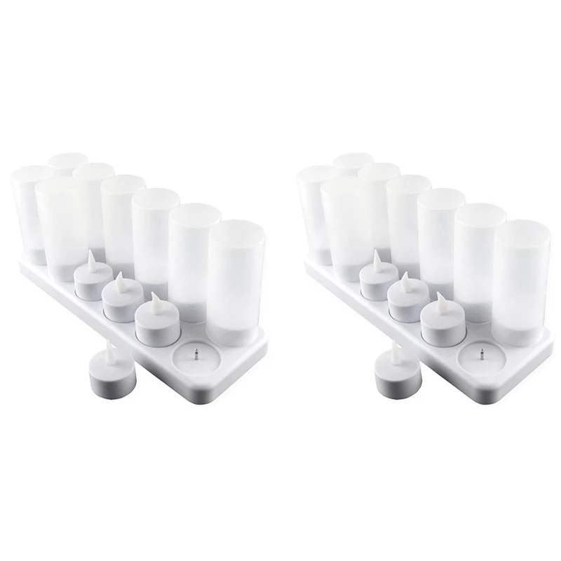 BMBY-Rechargeable Flameless Candle,24 Pcs Yellow Light LED Flickering Tea Lights&24 Frosted Cups,With Charging Base,UK Plug
BMBY-Rechargeable Flameless Candle,24 Pcs Yellow Light LED Flickering Tea Lights&24 Frosted Cups,With Charging Base,UK Plug
